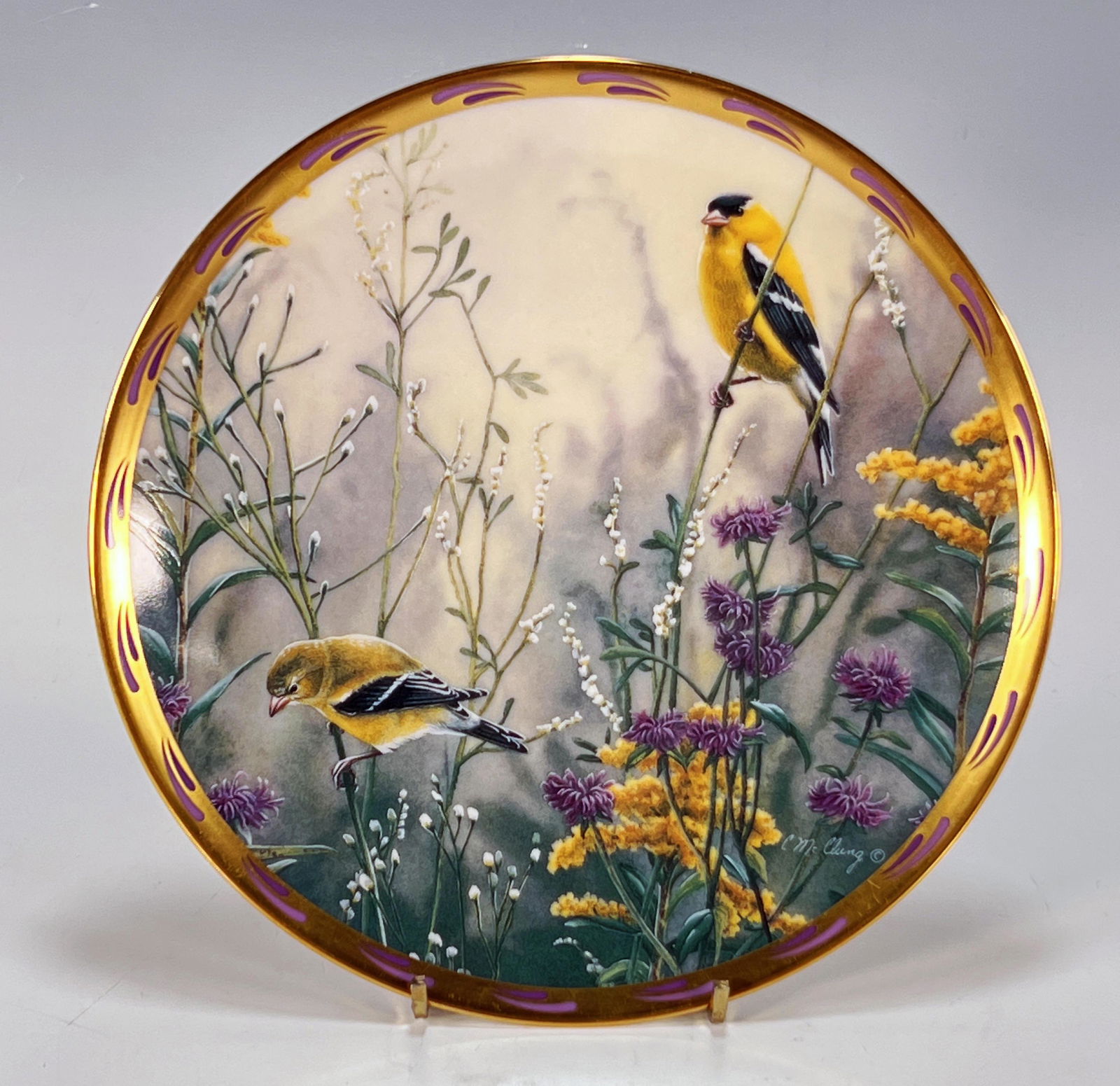 LENOX GOLDEN SPLENDOR FROM NATURES COLLAGE PLATE COLLECTION: LENOX GOLDEN SPLENDOR FROM NATURES COLLAGE PLATE C