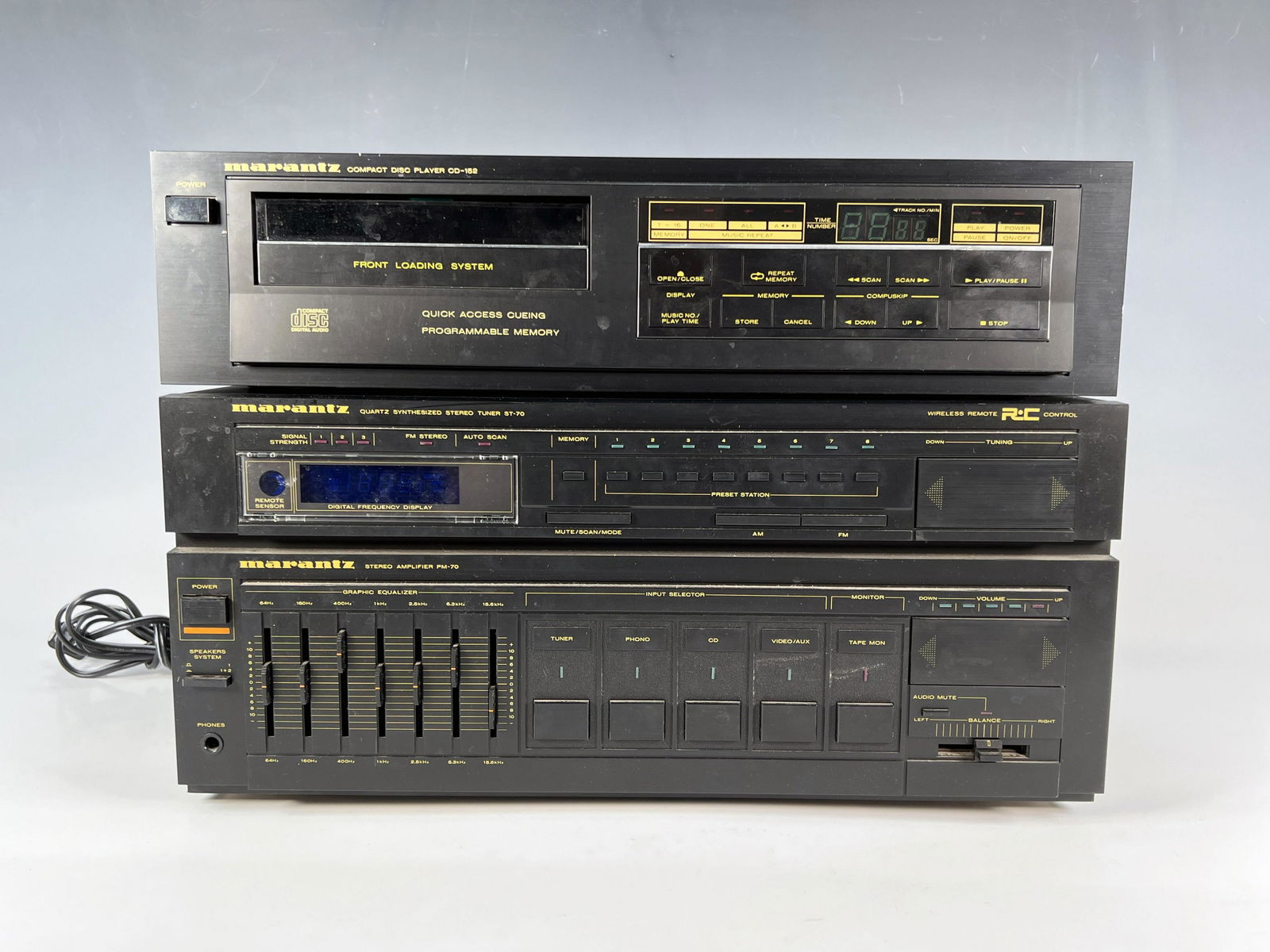 MARANTZ STEREO ST 70 TUNER & CD PLAYER (1 of 6)