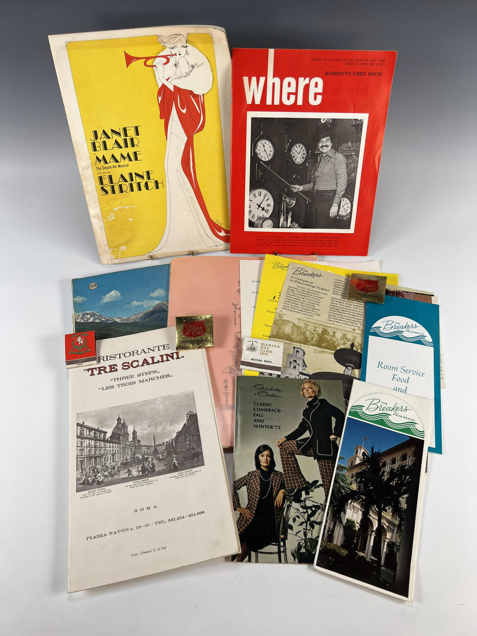 VINTAGE EPHEMERA RESTAURANT TRAVEL CATALOG: VINTAGE EPHEMERA RESTAURANT TRAVEL CATALOG