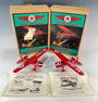 2 ERTL WINGS OF TEXACO 1929 LOCKHEED AIR EXPRESS AIRPLANE REPLICA BANK IN BOX