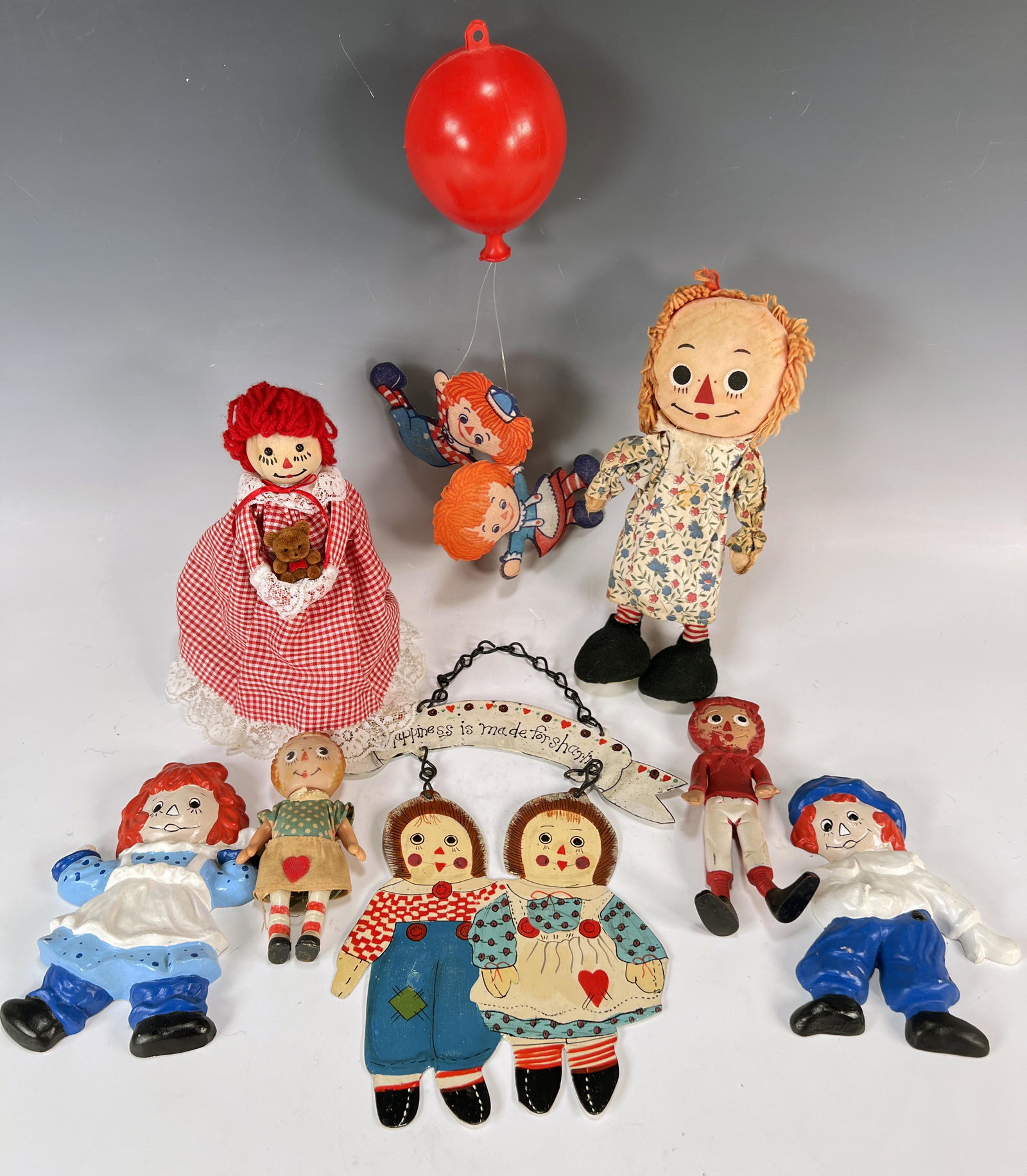RAGGEDY ANN & ANDY UNIQUE LOT: RAGGEDY ANN & ANDY UNIQUE LOT