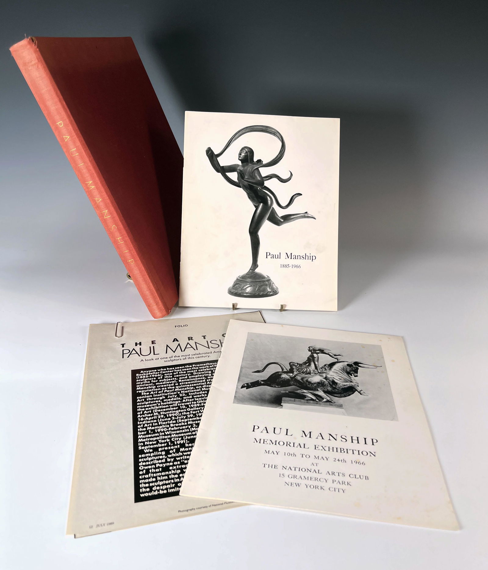 SIGNED THE ART OF PAUL MANSHIP HC (1 of 6)