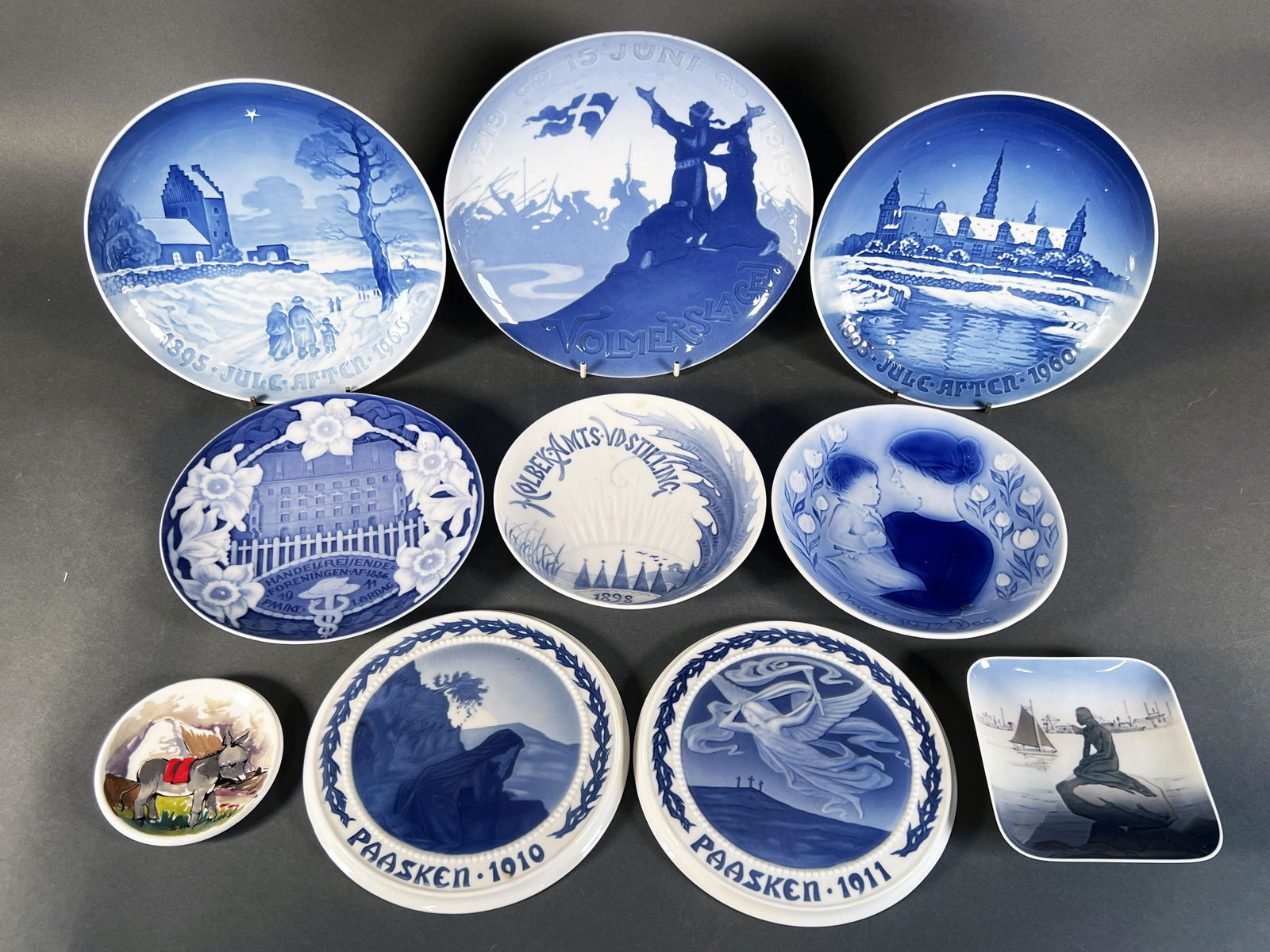 BING & GRONDAHL COPENHAGEN BLUE & WHITE PLATES ETC (1 of 5)