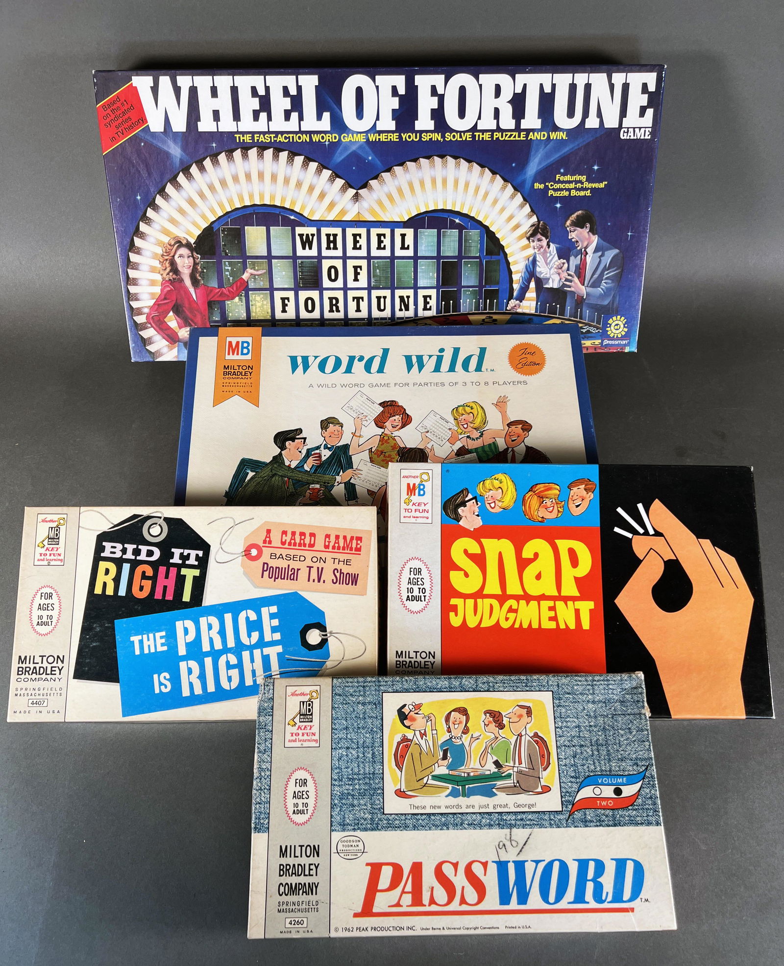 LOT OF VINTAGE BOARD GAMES MOSTLY TV GAME SHOWS (1 of 6)