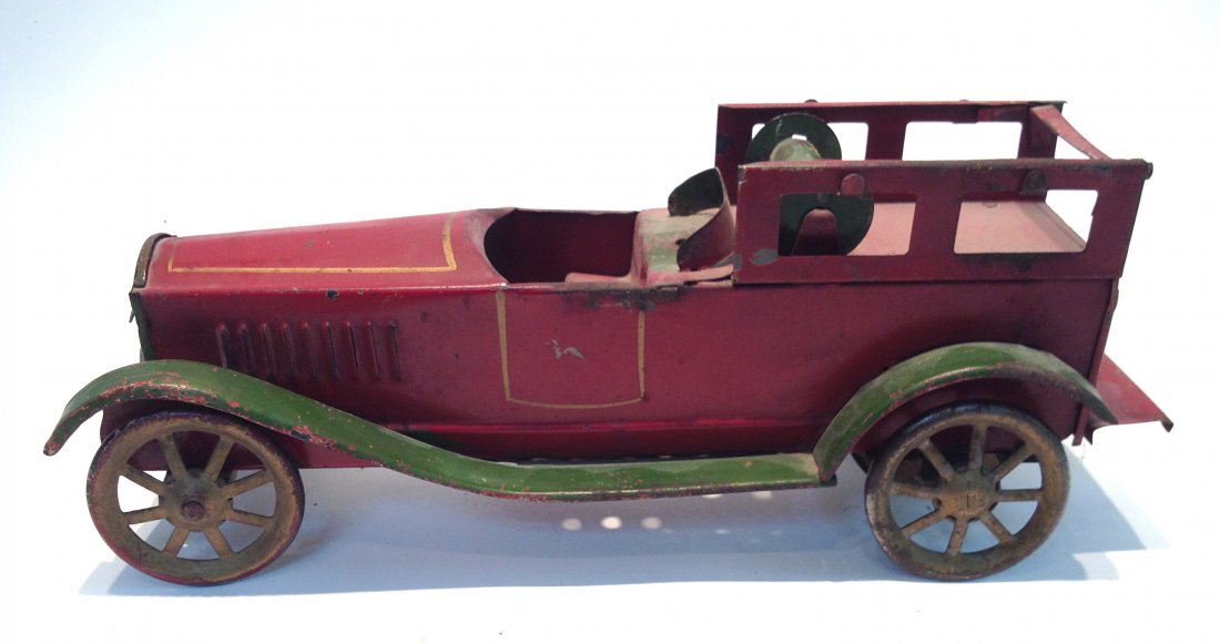 Friction Drive Car: With losses and damage,13 1/2" Shipping: We are able to pack and ship this item to an address in the United States for $50.00 via USPS Priority Mail or via FedEx Ground/Home Delivery. Tracking informa