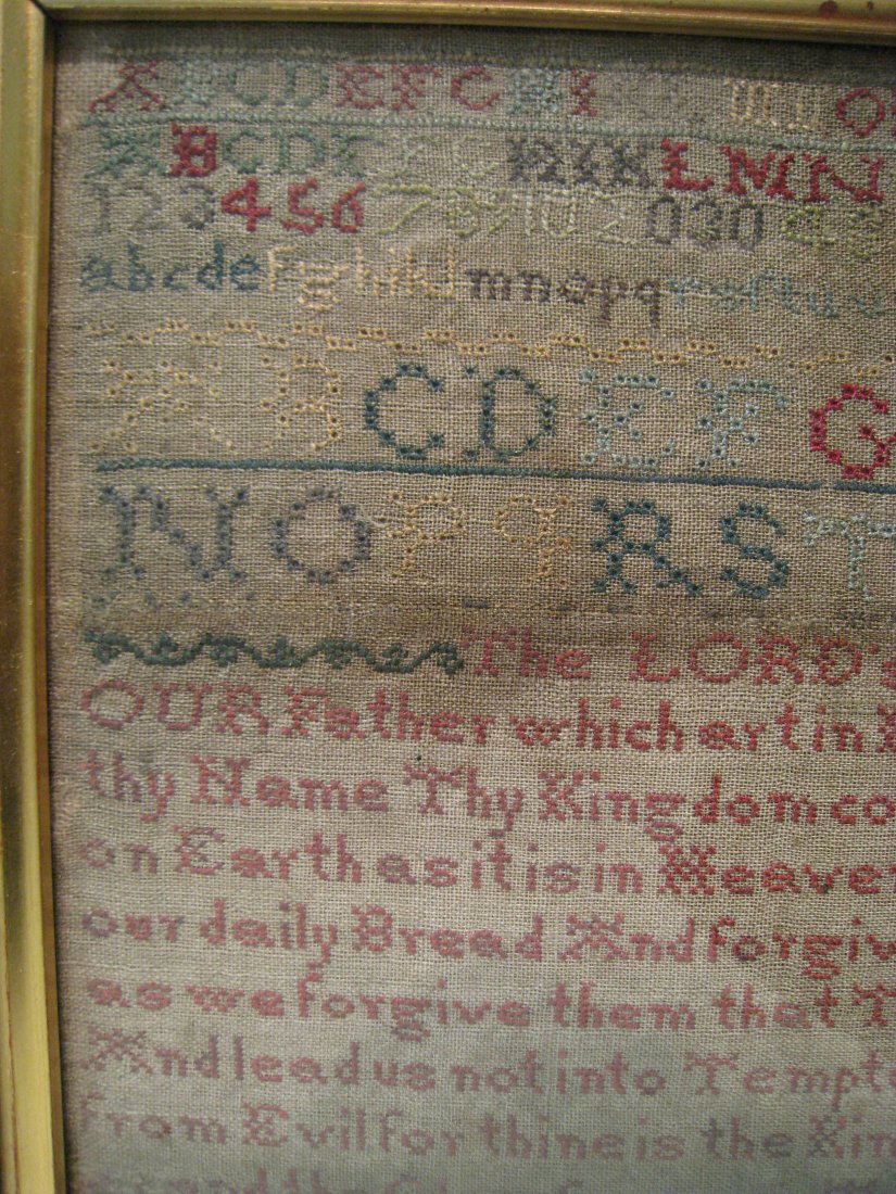 Sampler Dated 1787 - 3