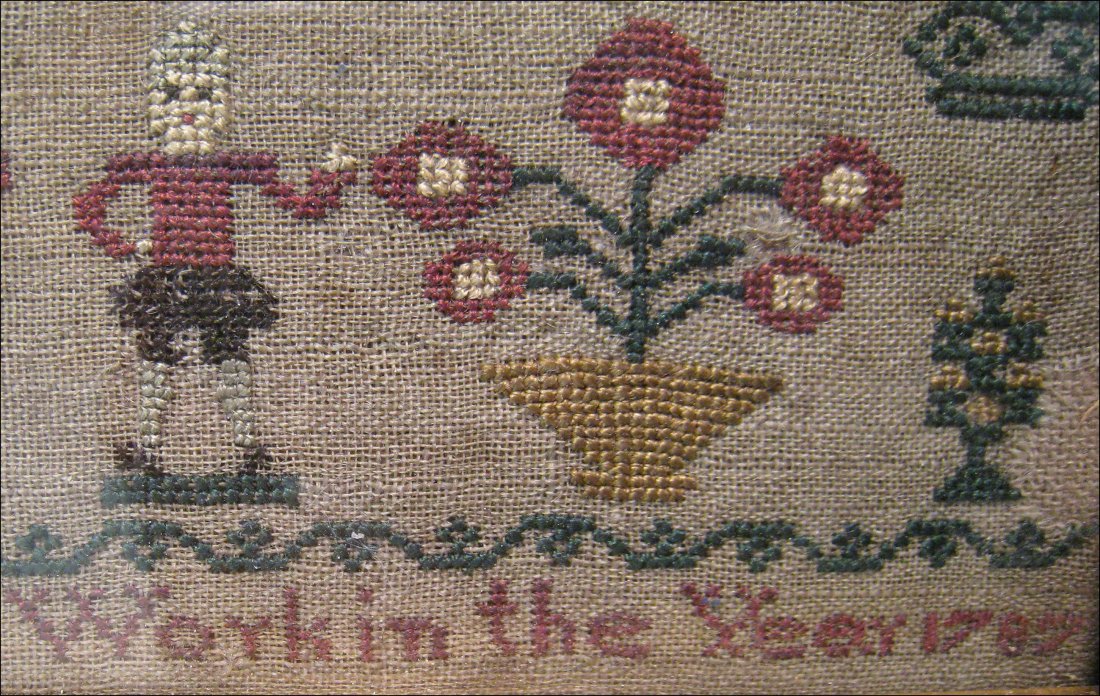Sampler Dated 1787 - 5
