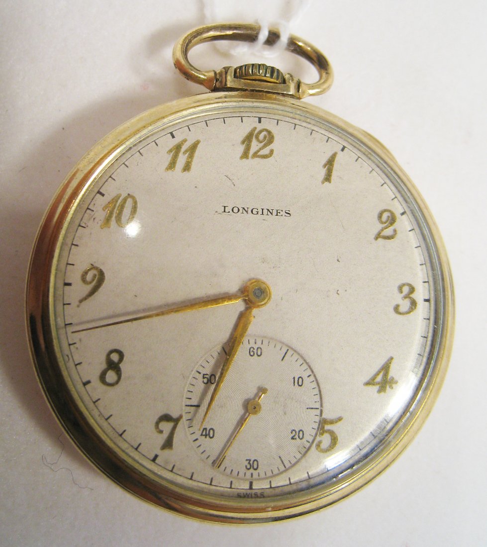 Longines Dress Watch: A 17 jewel Longines watch in a gold filled case. Now running. Shipping: We are able to pack and ship this item to an address in the United States for $15.00 via USPS Priority Mail. Tracking informatio