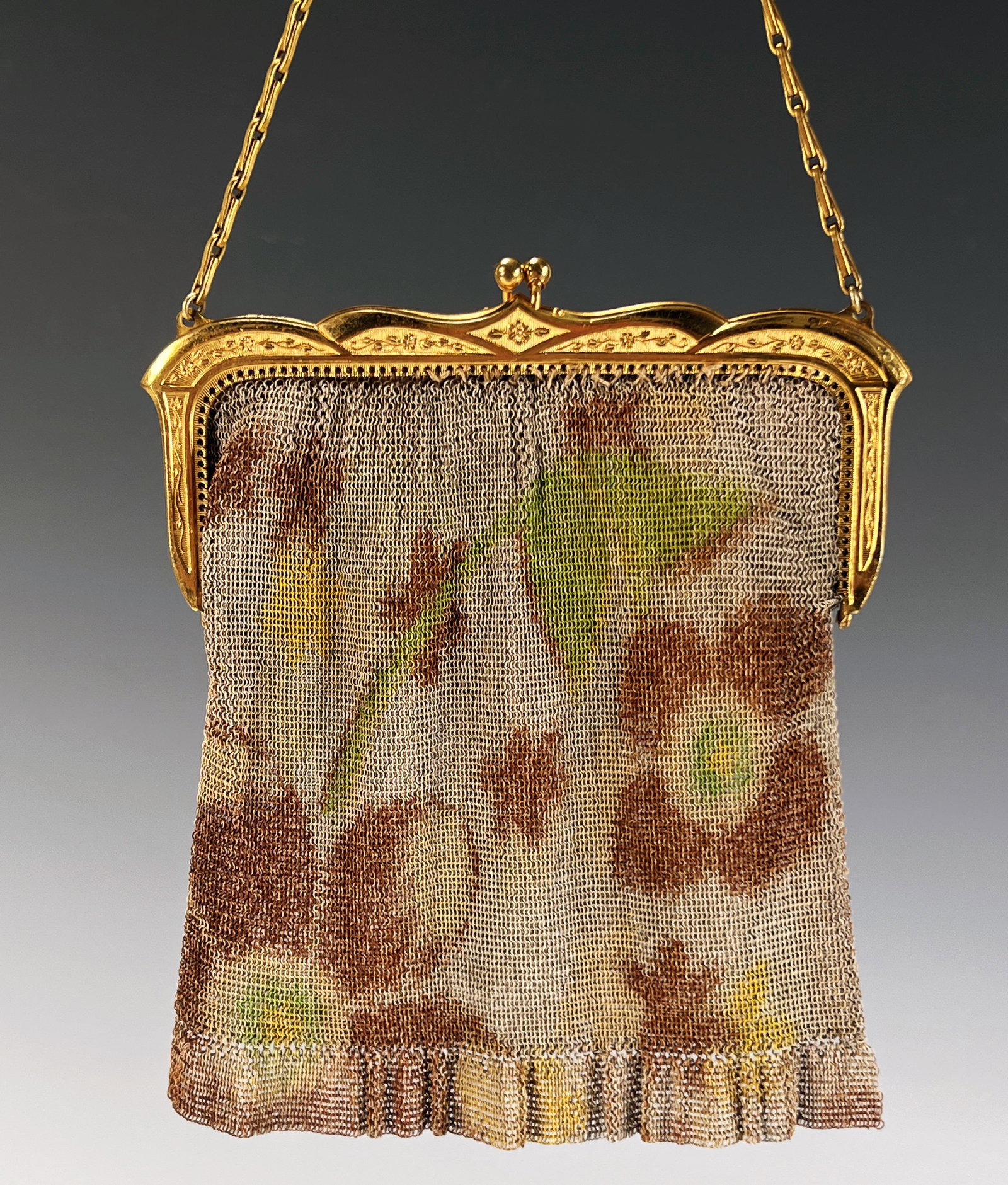 VINTAGE WHITING & DAVIS MESH PURSE (1 of 6)