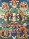 BUDDHA THANGKA PAINTING