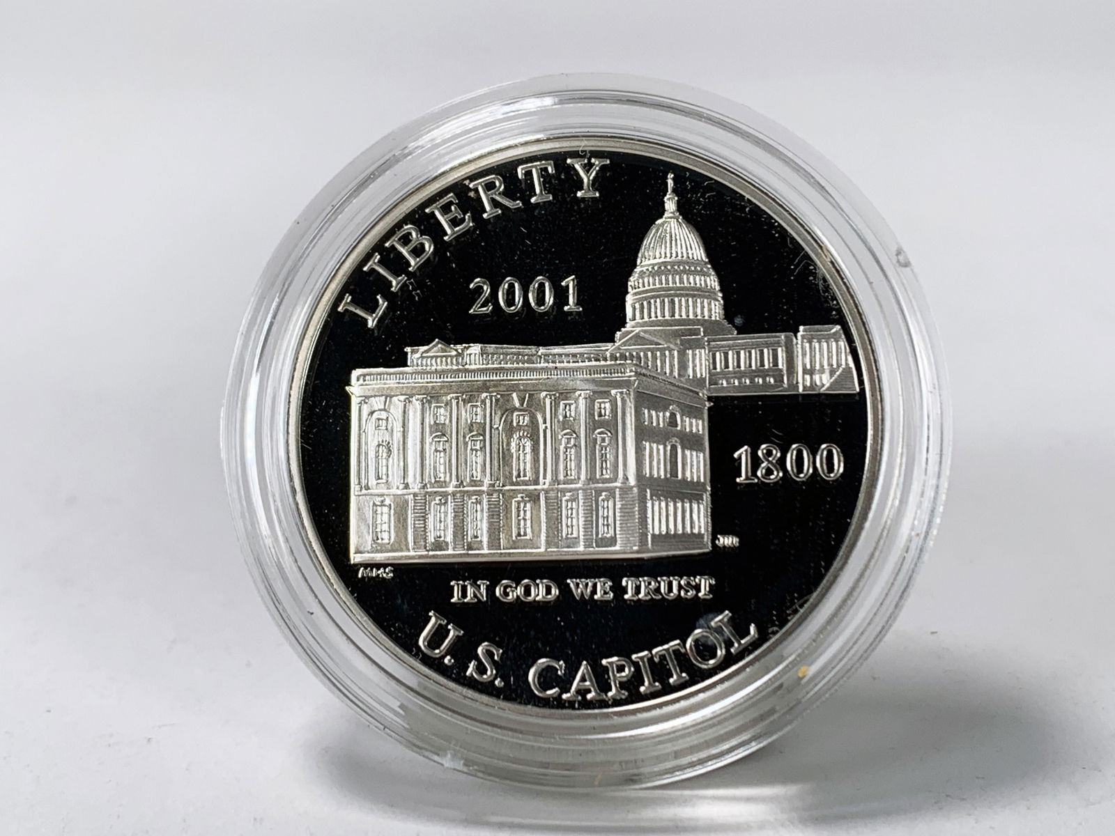 2001 One Dollar Liberty Us Capitol Coin Auction