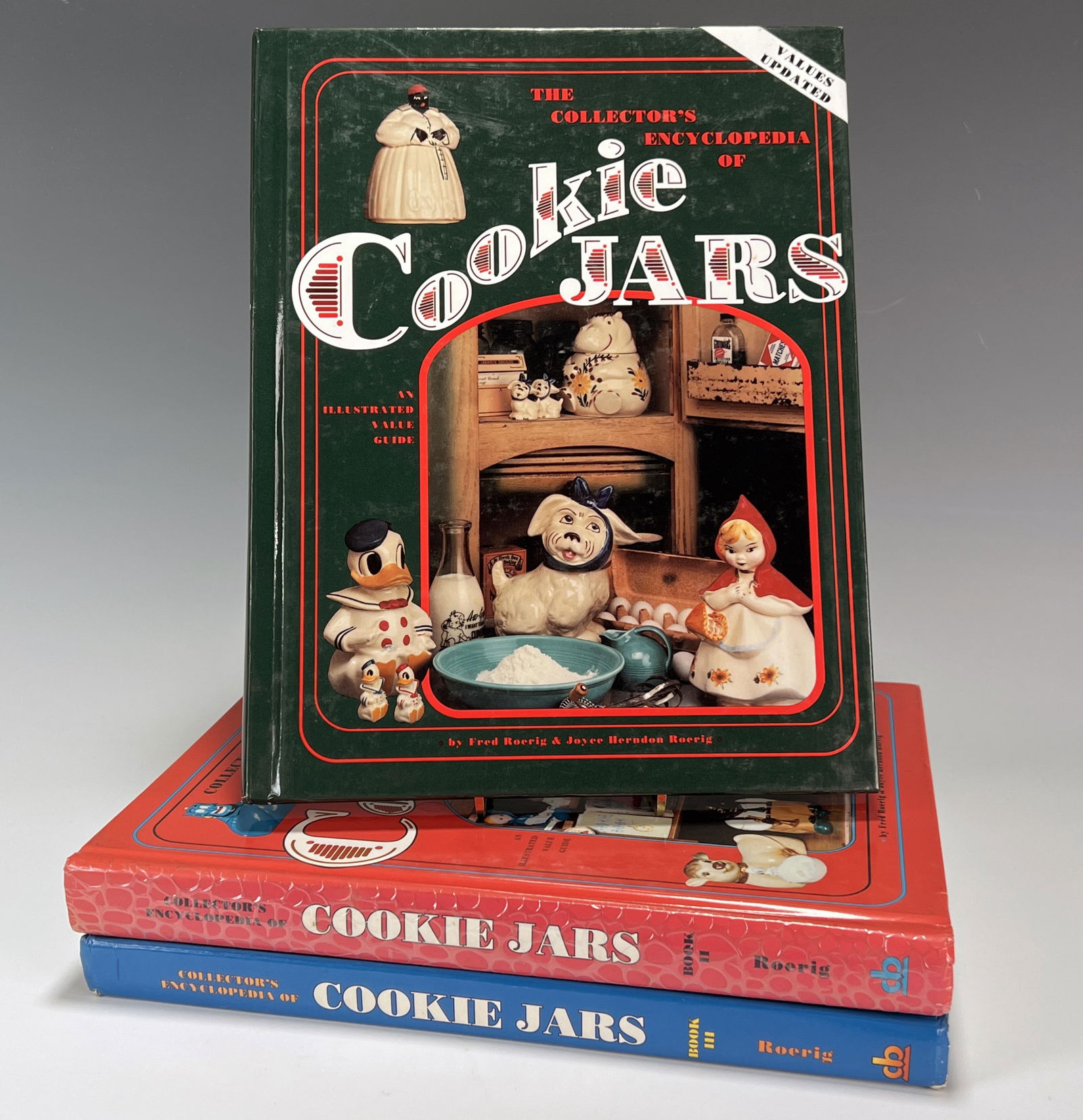 3 VOLUMES THE COLLECTORS ENCYCLOPEDIA OF COOKIE JARS HC (1 of 4)