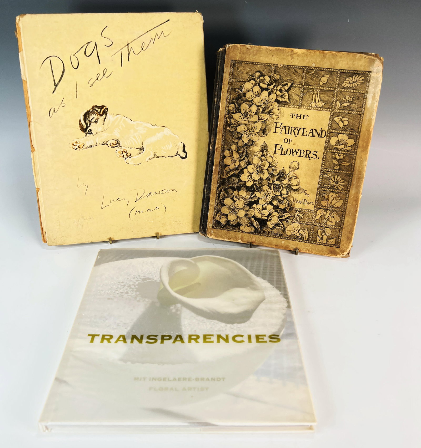 THE FAIRYLAND OF FLOWERS 1890, DOGS AS I SEE THEM 1937: THE FAIRYLAND OF FLOWERS 1890, DOGS AS I SEE THEM