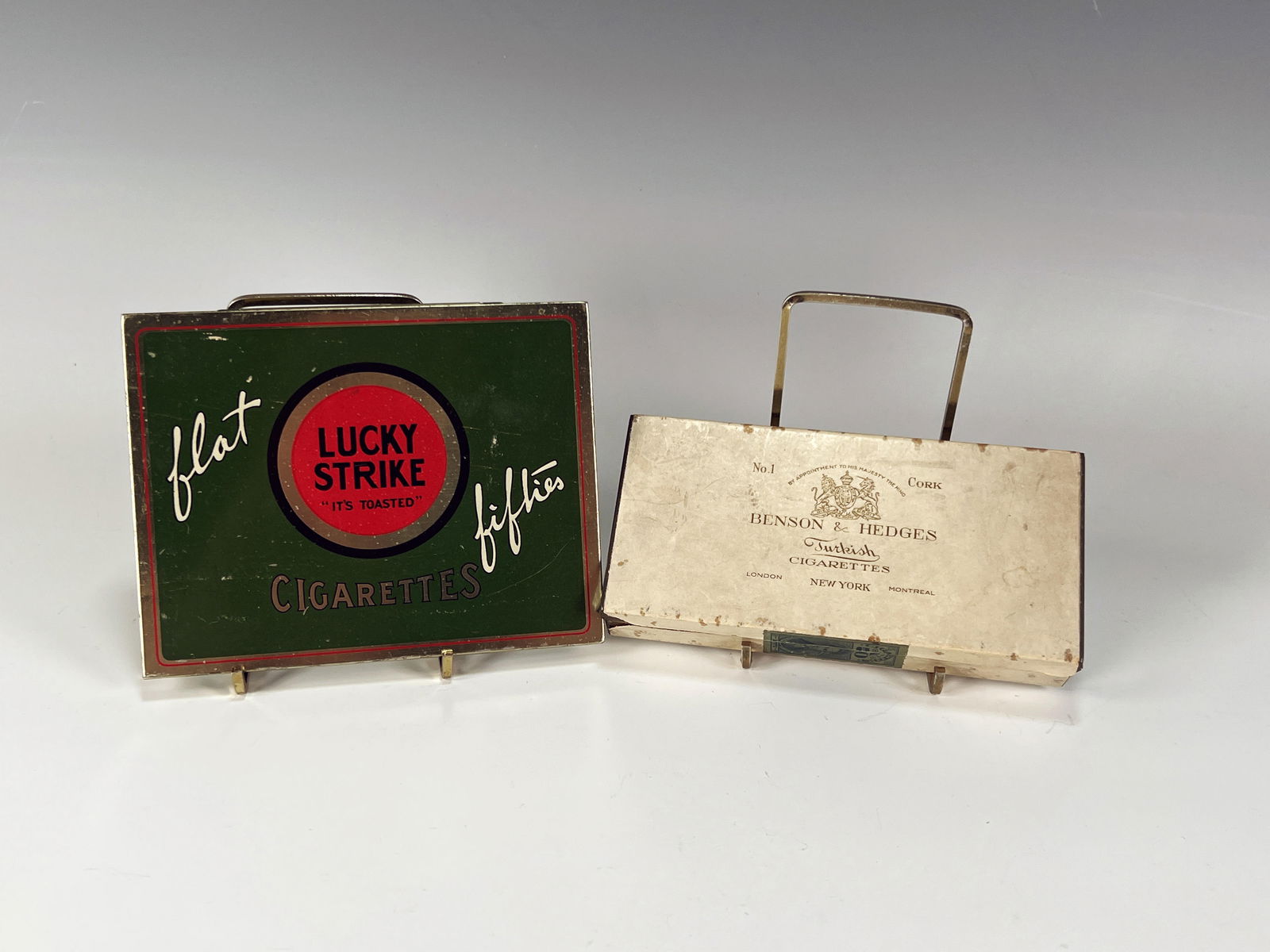2 VINTAGE CIGARETTE TINS (1 of 4)