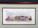 NICKI WILLIAMS PRINT OF CHARLESTON SC RAINBOW ROW