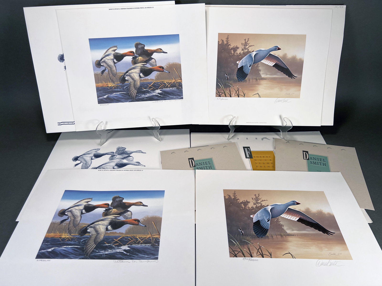 SIGNED AND NUMBERED DUCK PRINTS AND STAMPS (1 of 4)