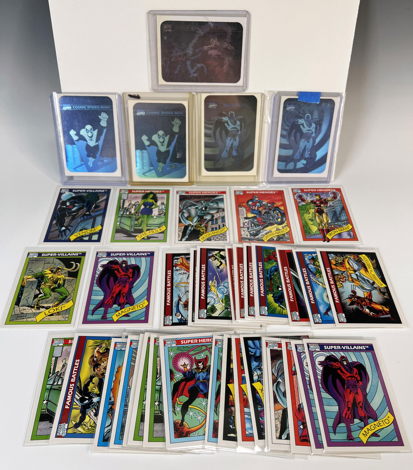 MARVEL 1990 IMPEL TRADING CARDS: MARVEL 1990 IMPEL TRADING CARDS