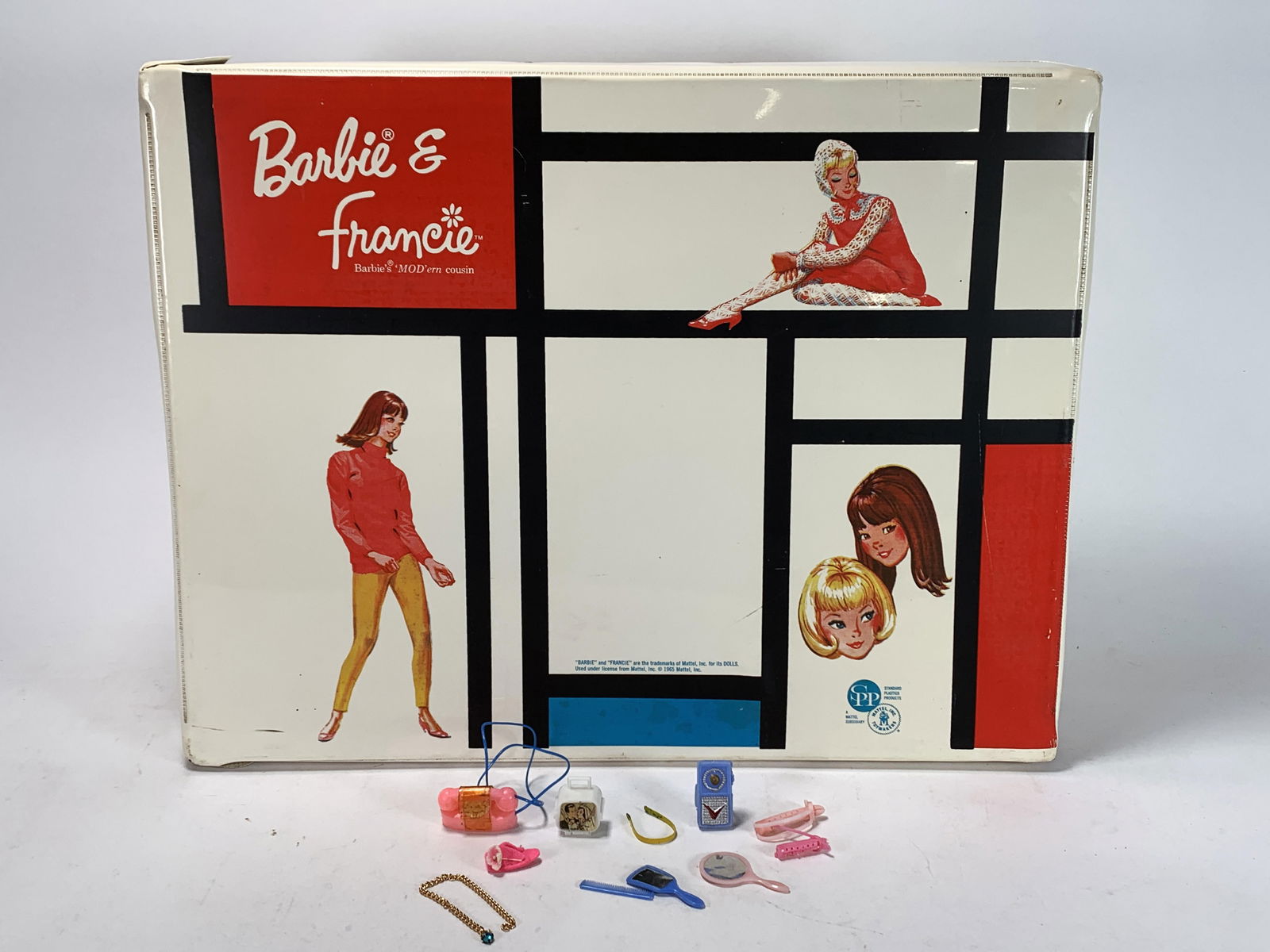 BARBIE & FRANCIE CARRYING CASE: BARBIE & FRANCIE CARRYING CASE