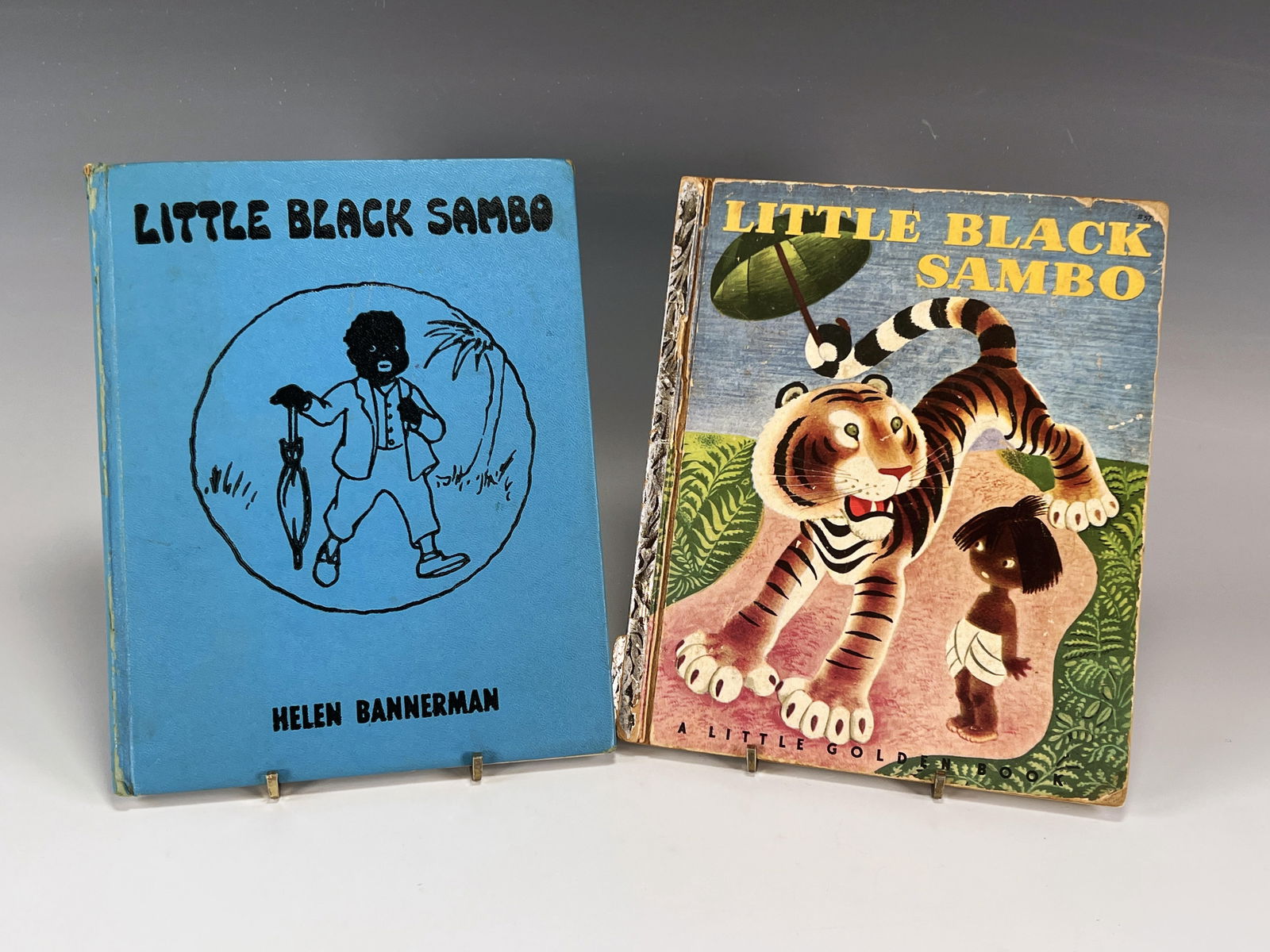 TWO LITTLE BLACK SAMBO BOOKS 1928: TWO LITTLE BLACK SAMBO BOOKS 1928