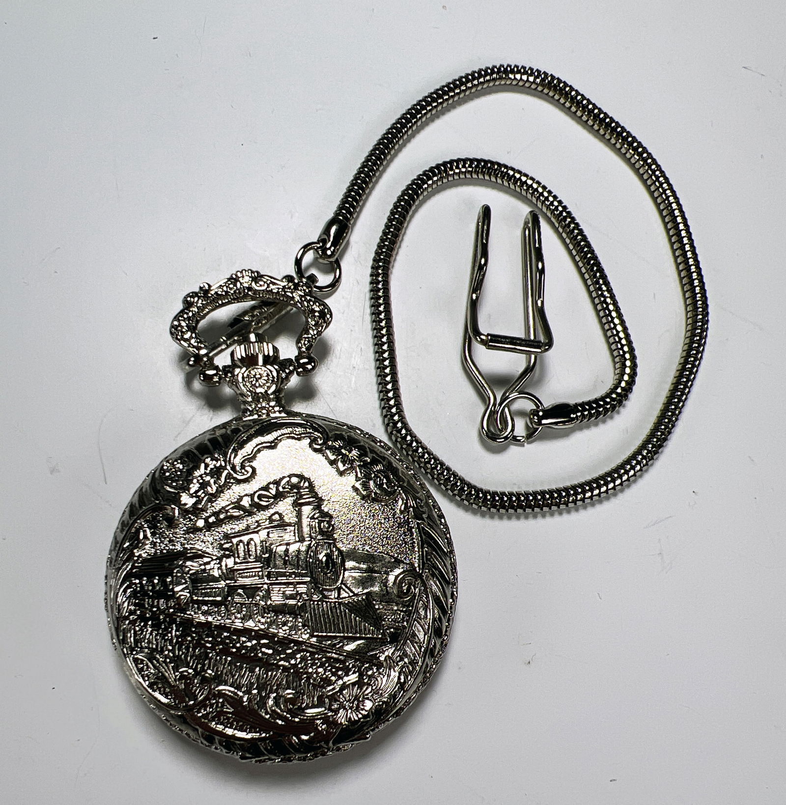 LUIS CARDINI TRAIN POCKET WATCH (1 of 4)