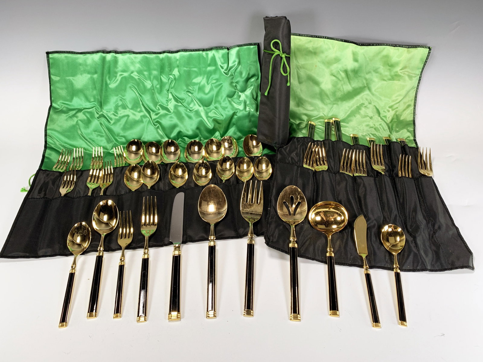 GOLDEN IMPERIAL JAPANESE GOLD FLATWARE: GOLDEN IMPERIAL JAPANESE GOLD FLATWARE