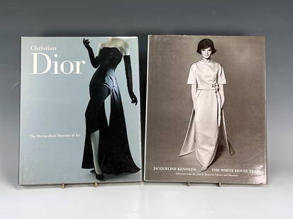 FASHION BOOKS CHRISTIAN DIOR & JACQUELINE KENNEDY: FASHION BOOKS CHRISTIAN DIOR & JACQUELINE KENNEDY<