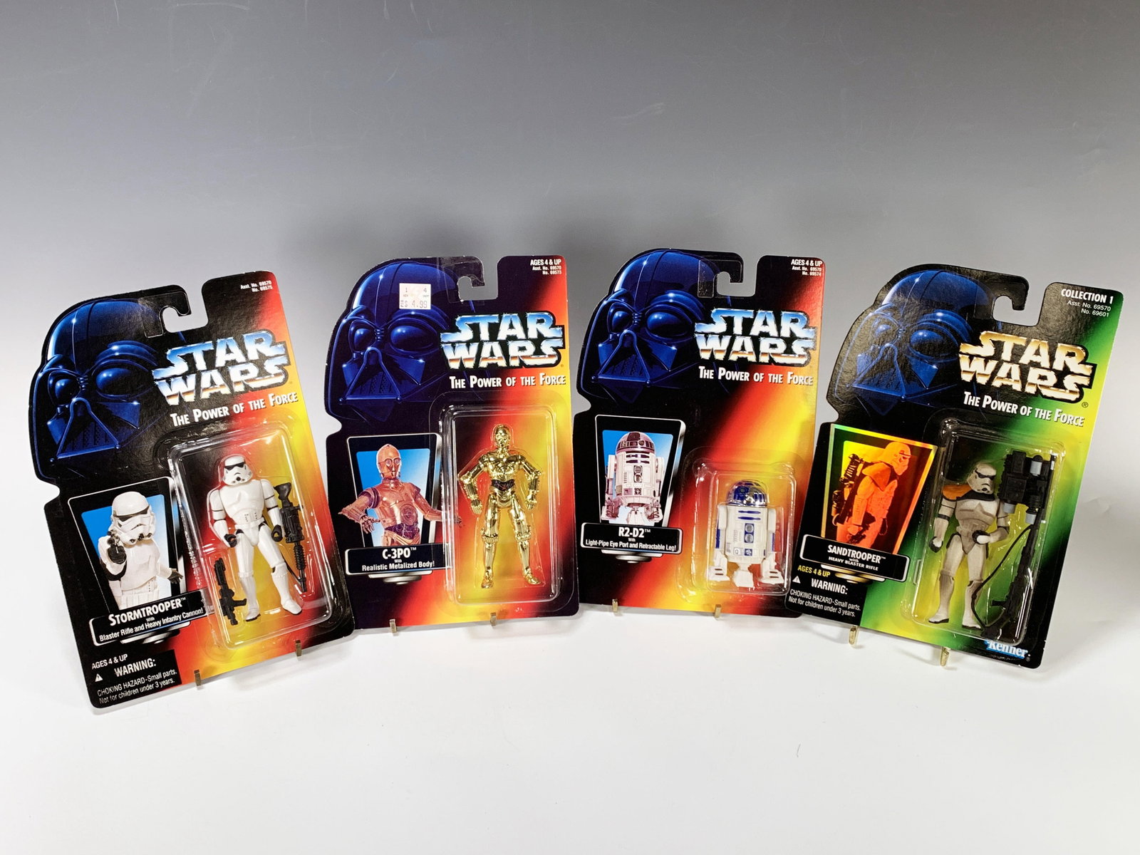STAR WARS THE POWER OF THE FORCE FIGURES IN PACKAGE: STAR WARS THE POWER OF THE FORCE FIGURES IN PACKAG