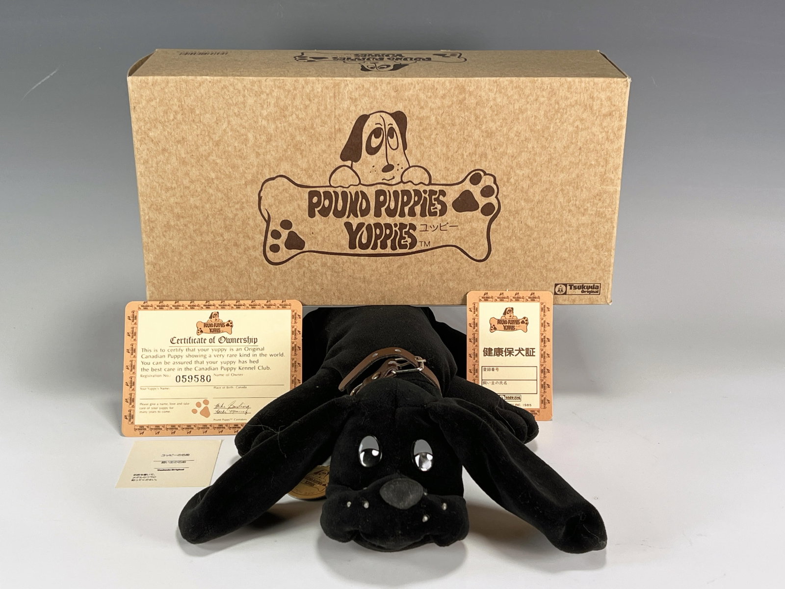POUND PUPPY YUPPIES IN BOX WITH CERTIFICATES: POUND PUPPY YUPPIES IN BOX WITH CERTIFICATES <