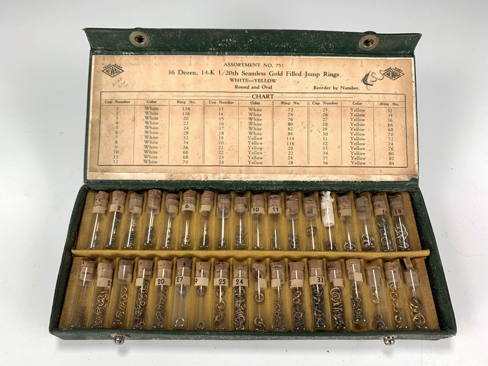 VINTAGE GOLD FILLED JUMP RINGS WATCH JEWELRY MAKING (1 of 2)