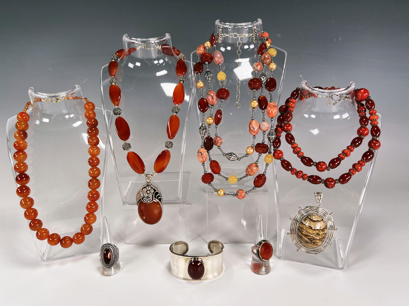 STERLING AND COLORS OF AUTUMN JEWELRY (1 of 9)