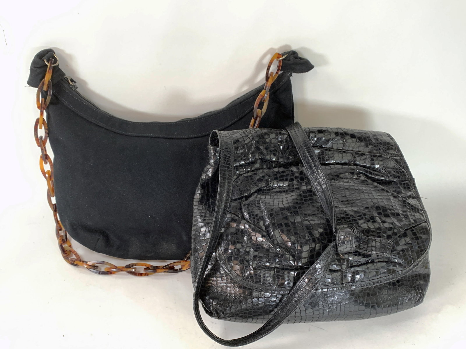 GNO LEATHER PURSE & RAQUEL SITWELL BAG: GNO LEATHER PURSE & RAQUEL SITWELL BAG
