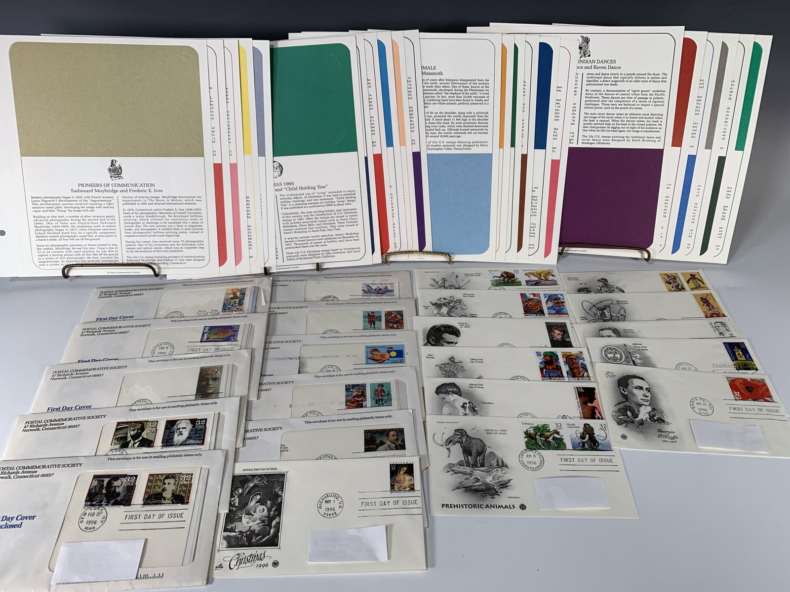 TWENTY THREE FIRST DAY COVERS FROM 1995 AND 1996: TWENTY THREE FIRST DAY COVERS FROM 1995 AND 1996</