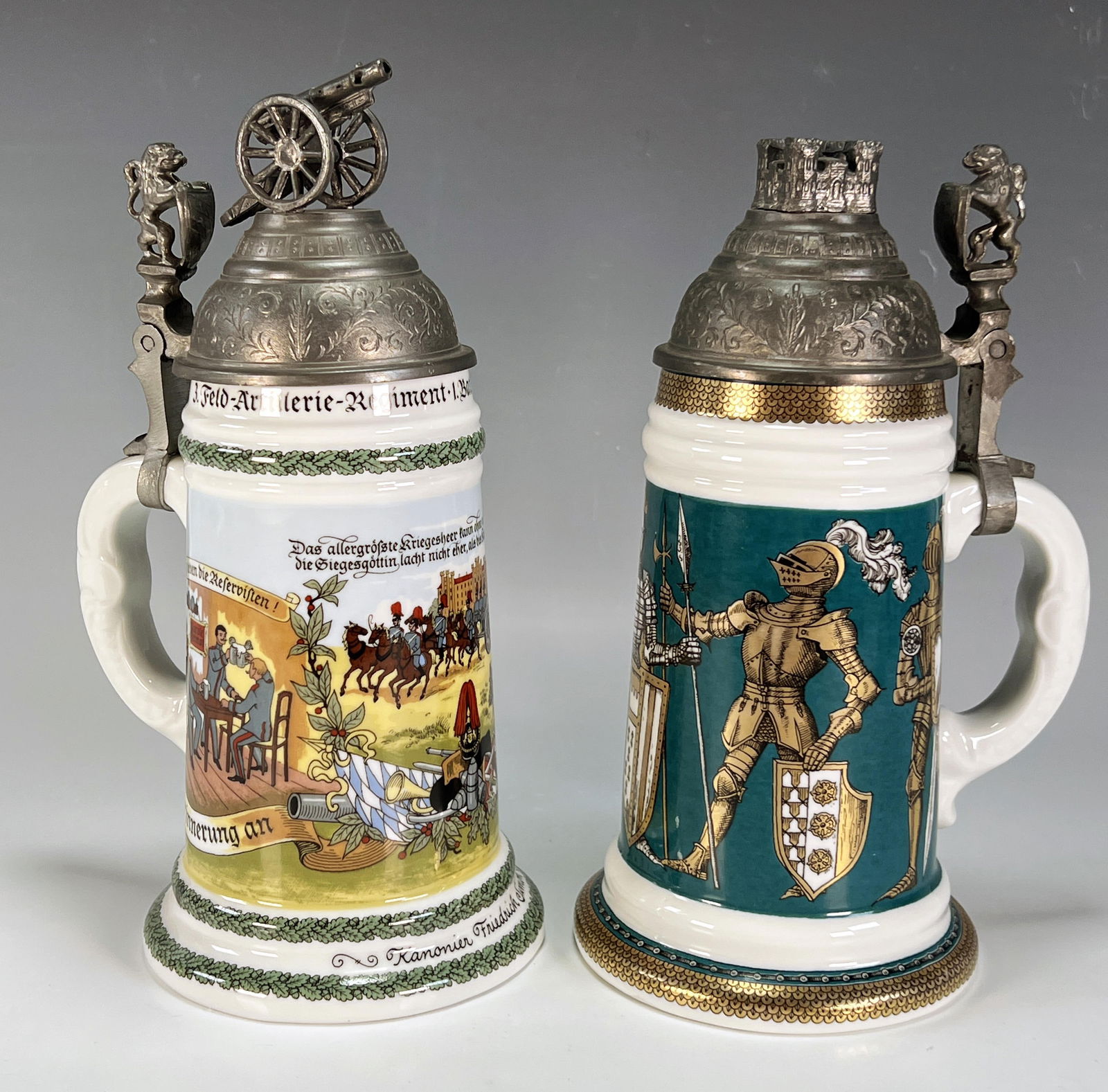 2 GERMAN BEER STEINS (1 of 4)