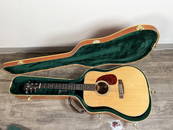 ALVAREZ YAIRI ACOUSTIC 6 STRING GUITAR DY 74  WITH WOODEN CASE