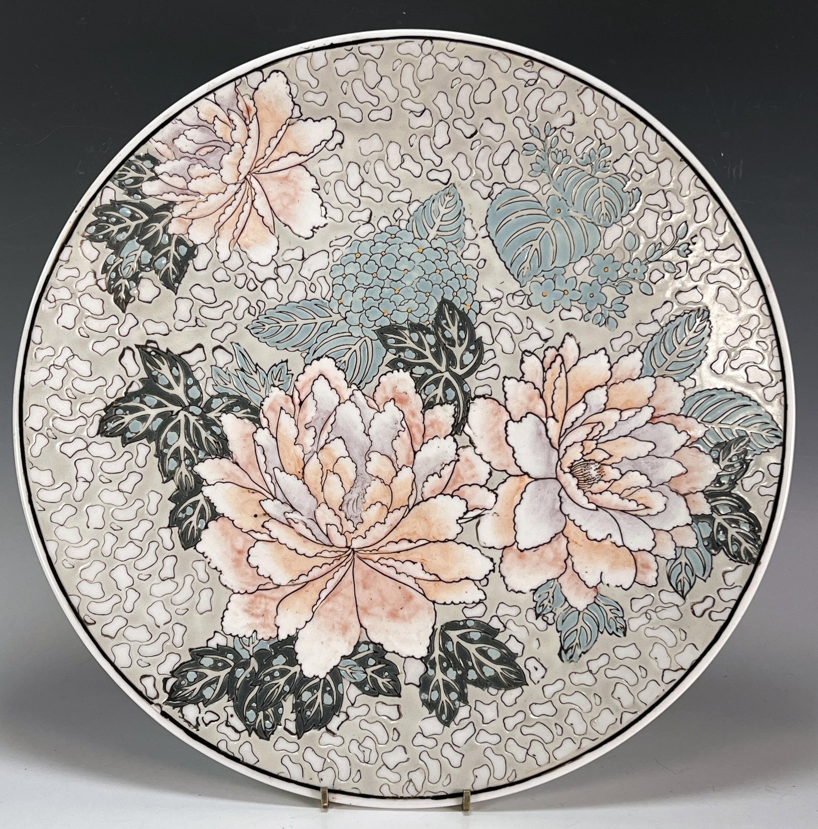 CHINESE FLORAL CHARGER: CHINESE FLORAL CHARGER