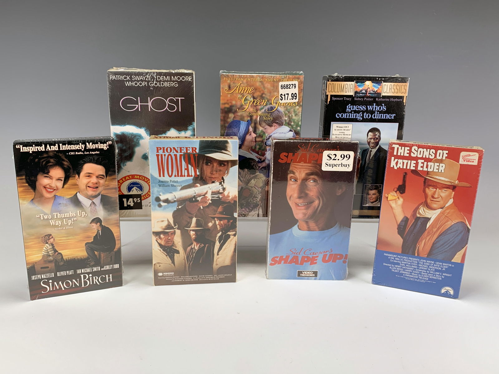 7 SEALED VHS TAPES: 7 SEALED VHS TAPES