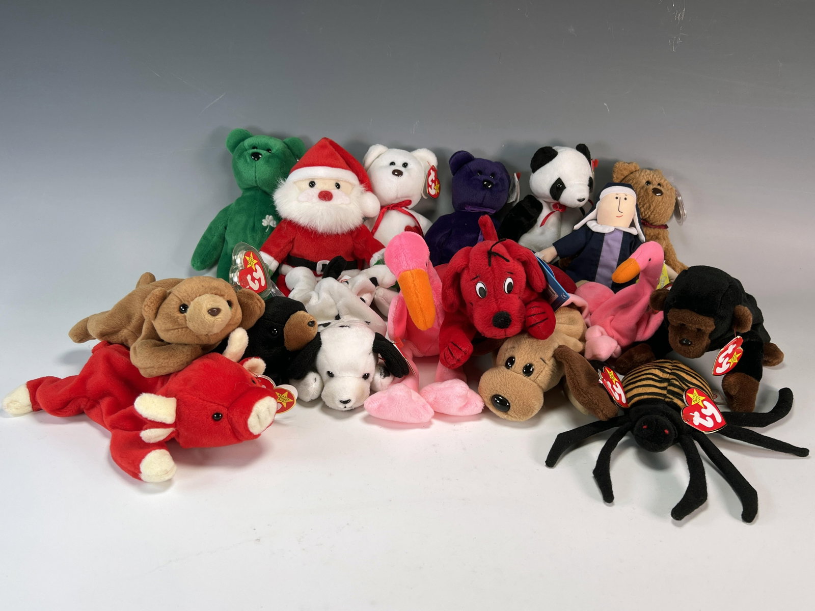 BEANIE BABY AND OTHER STUFFED ITEMS LOT:  Beanie Baby and Stuffed Toys Collection - Princess Di Spinner - For Sale