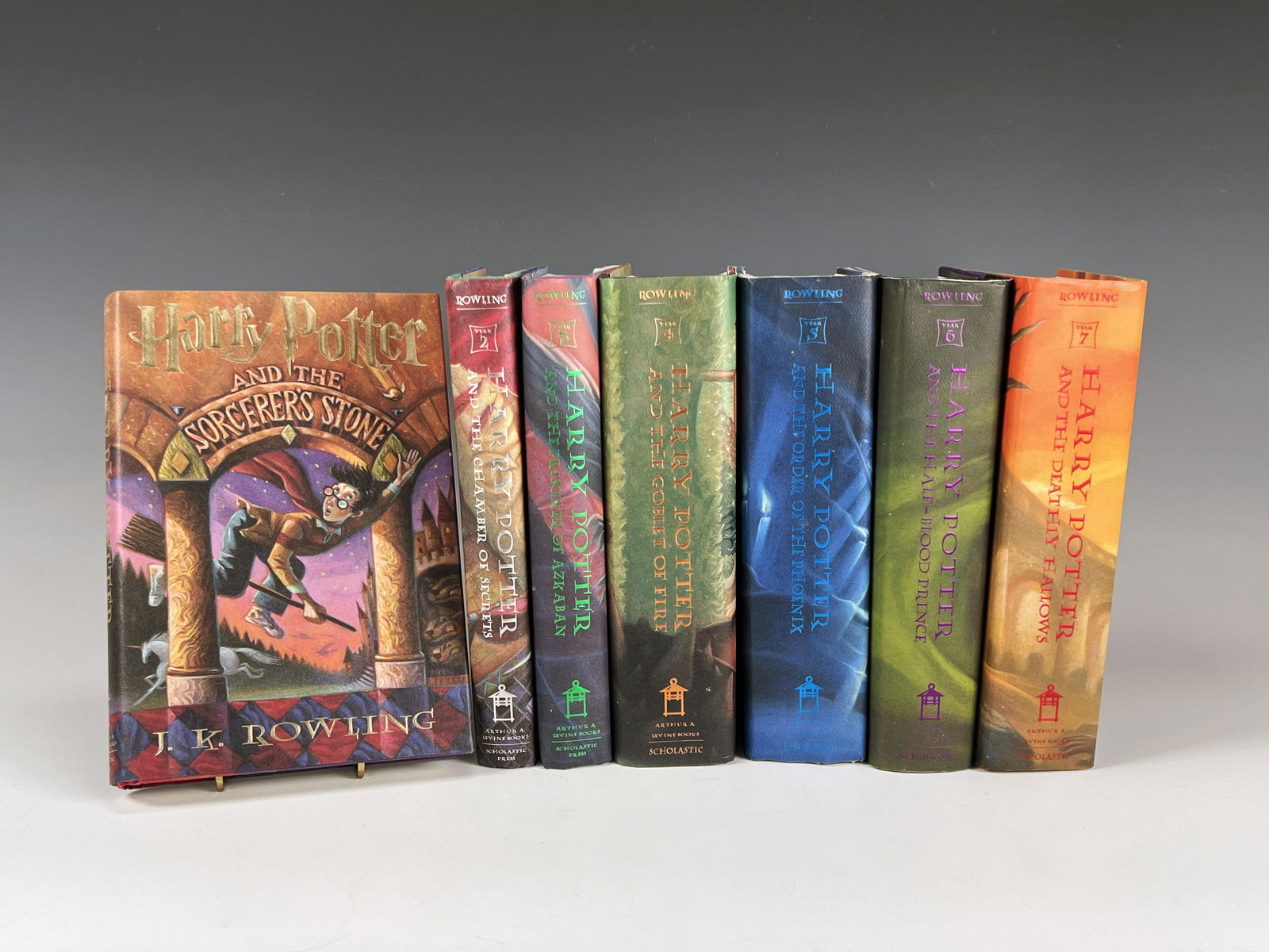 COMPLETE HARRY POTTER HCDJ 1ST AMERICAN EDITION 1998 (1 of 3)