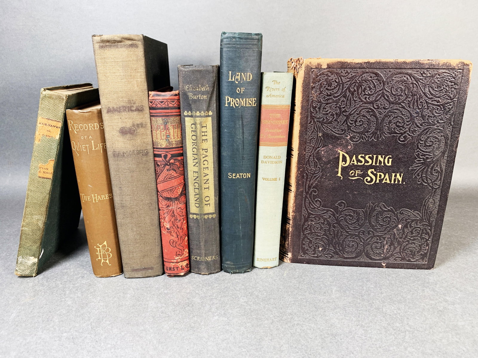 BOOKS ON HISTORY:  Books on History - Antique and Vintage Historical Book Collection