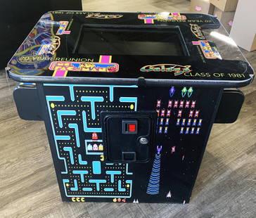 NEW BUILD TABLE TOP MS. PAC-MAN GALAGA:  New Build Table Top Ms. Pac-Man Galaga Arcade Game for Sale