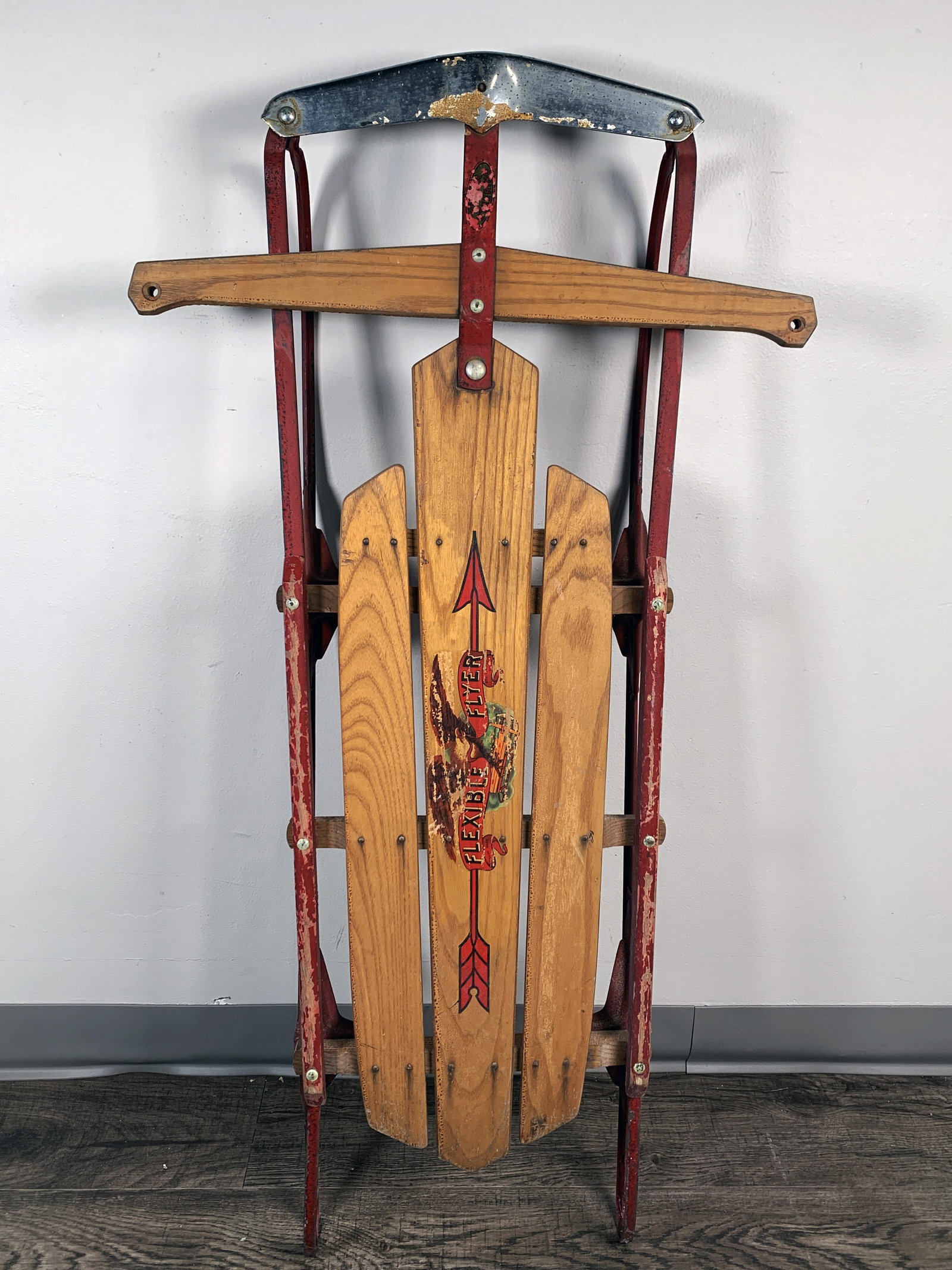 FLEXIBLE FLYER METAL & WOOD SLED