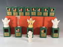 13 GOEBEL HUMMEL 1979 ANNUAL CHRISTMAS ANGEL BELL ORNAMENTS IN BOX