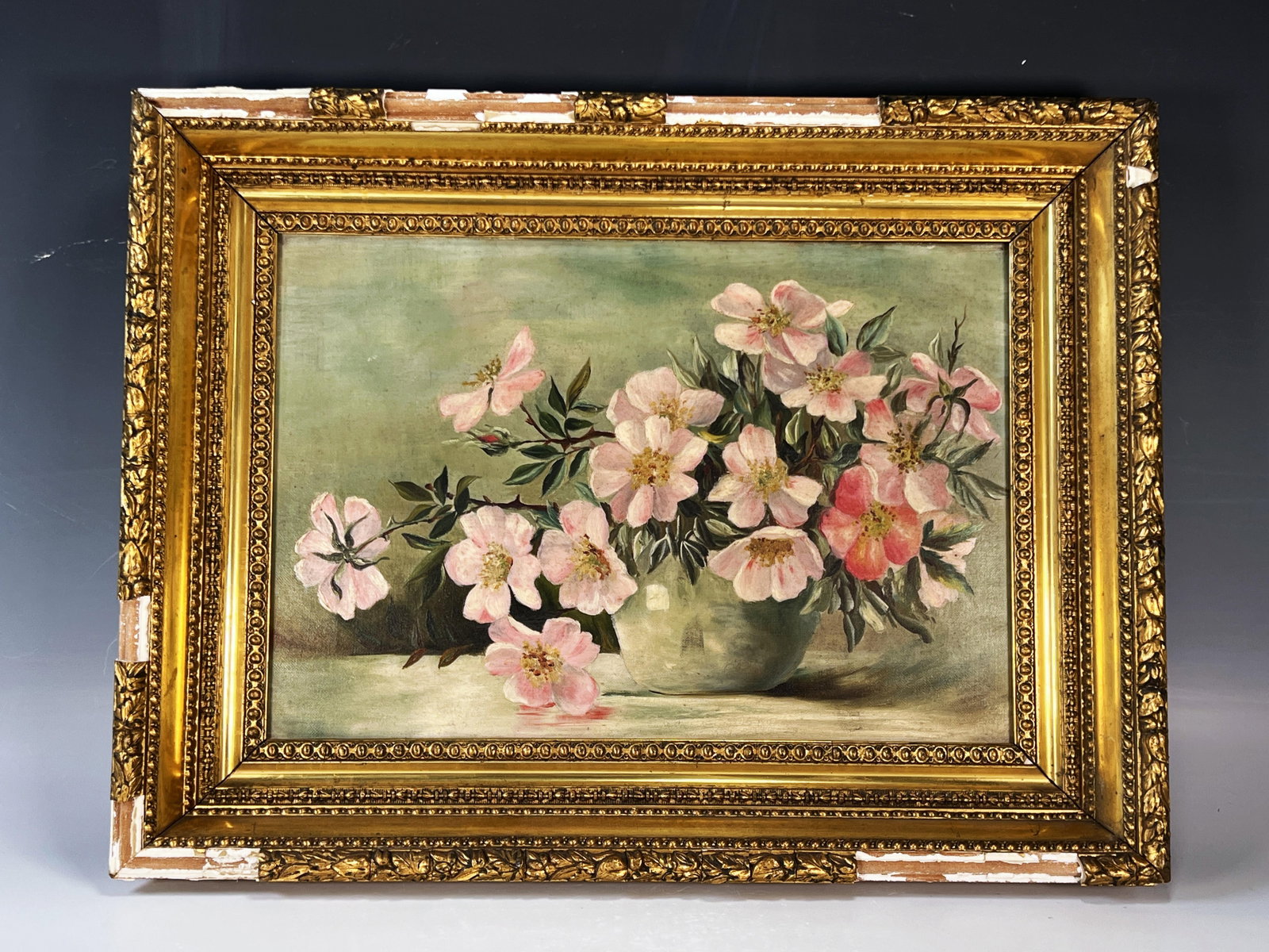 STILL LIFE FLORAL PAINTING