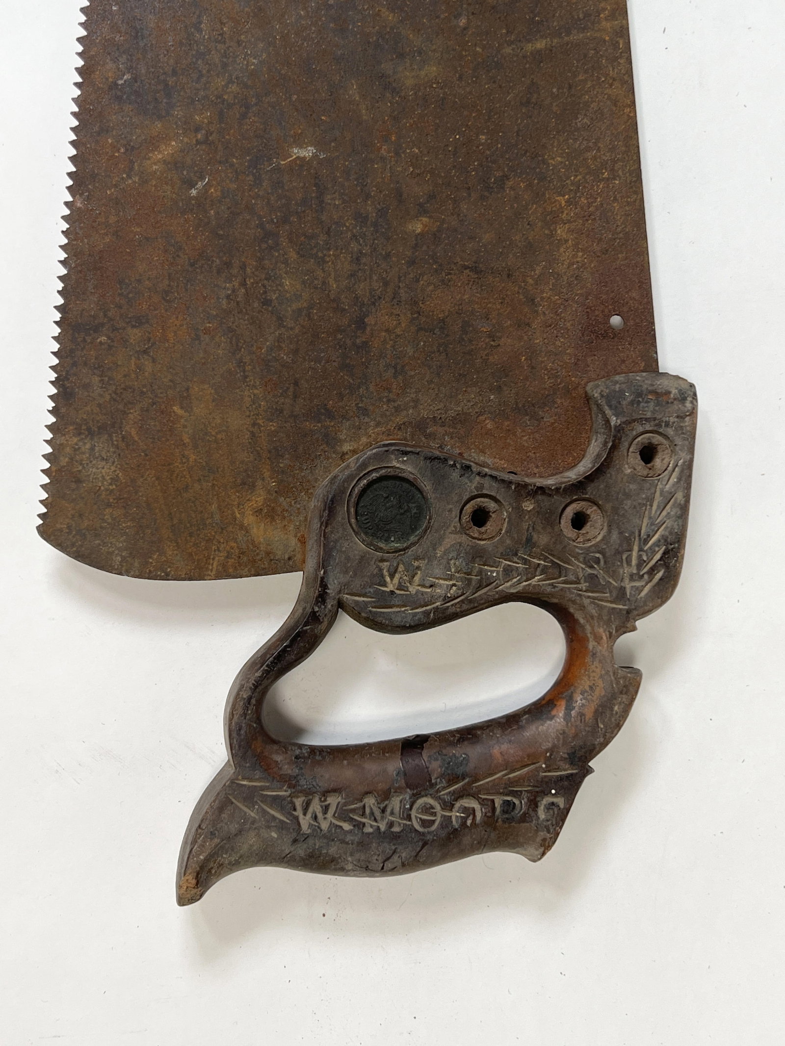 W. MOORE VINTAGE SAW (1 of 3)