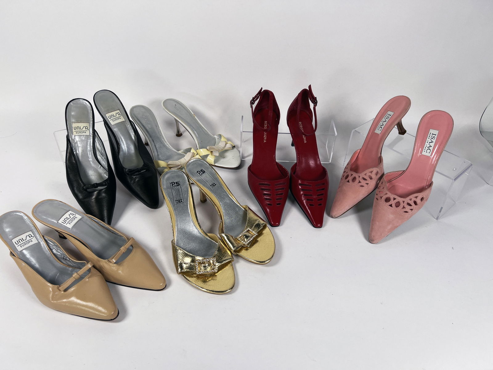 VINTAGE SUMMER FUN KITTEN HEELS SHOES