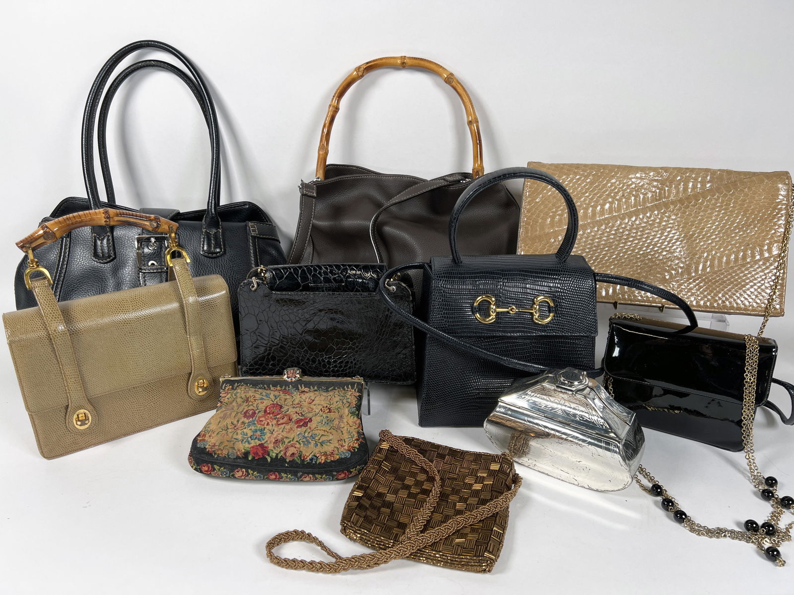 VINTAGE HANDBAGS ARTCRAFT, JONES NY (1 of 4)