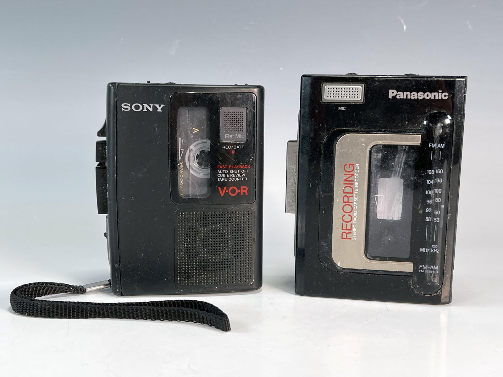SONY & PANASONIC CASSETTE RECORDERS (1 of 3)