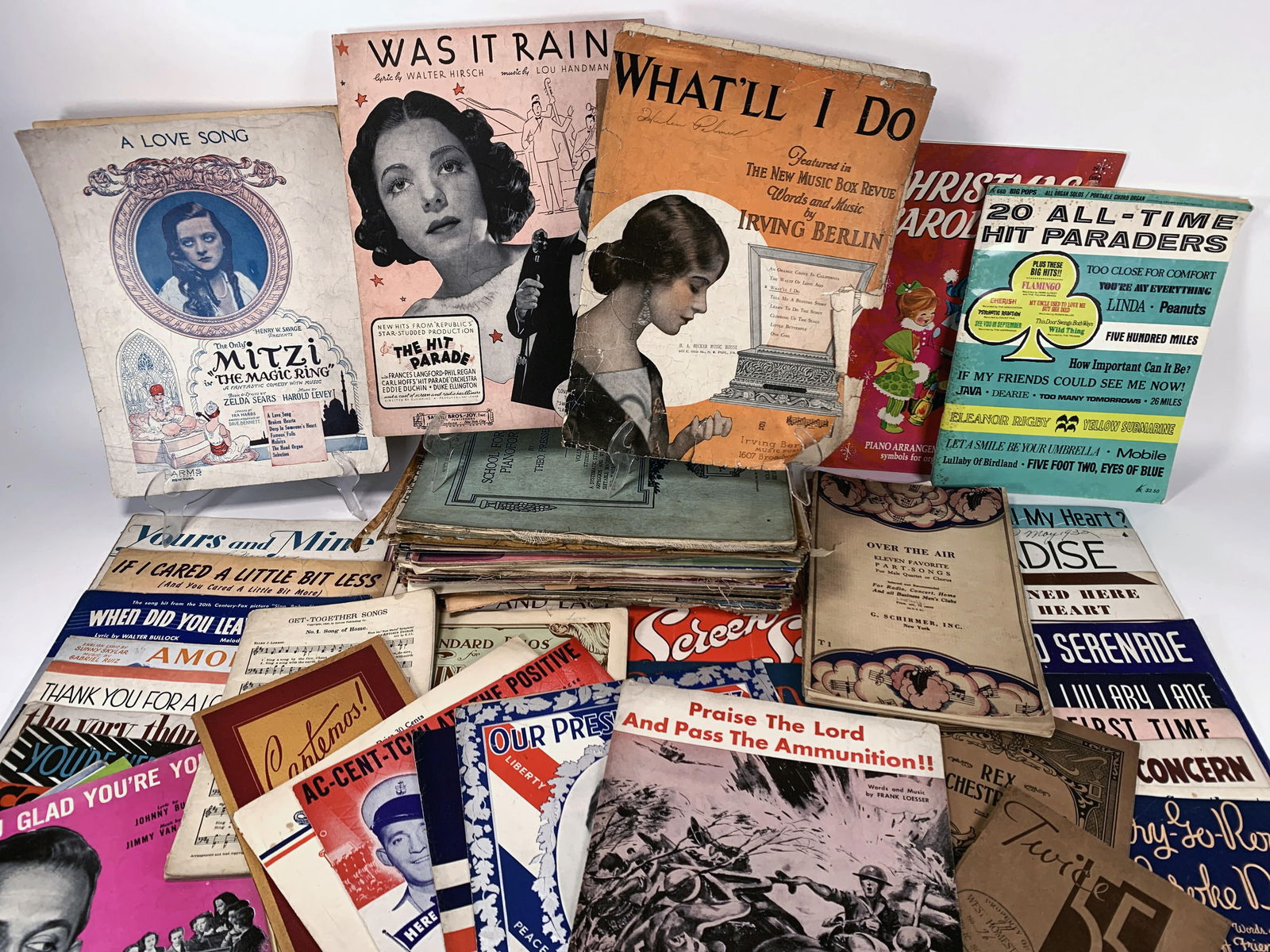 VINTAGE SHEET MUSIC (1 of 4)