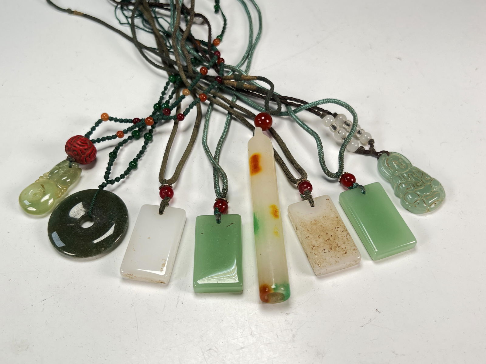 JADE & HARDSTONE PENDANTS (1 of 1)