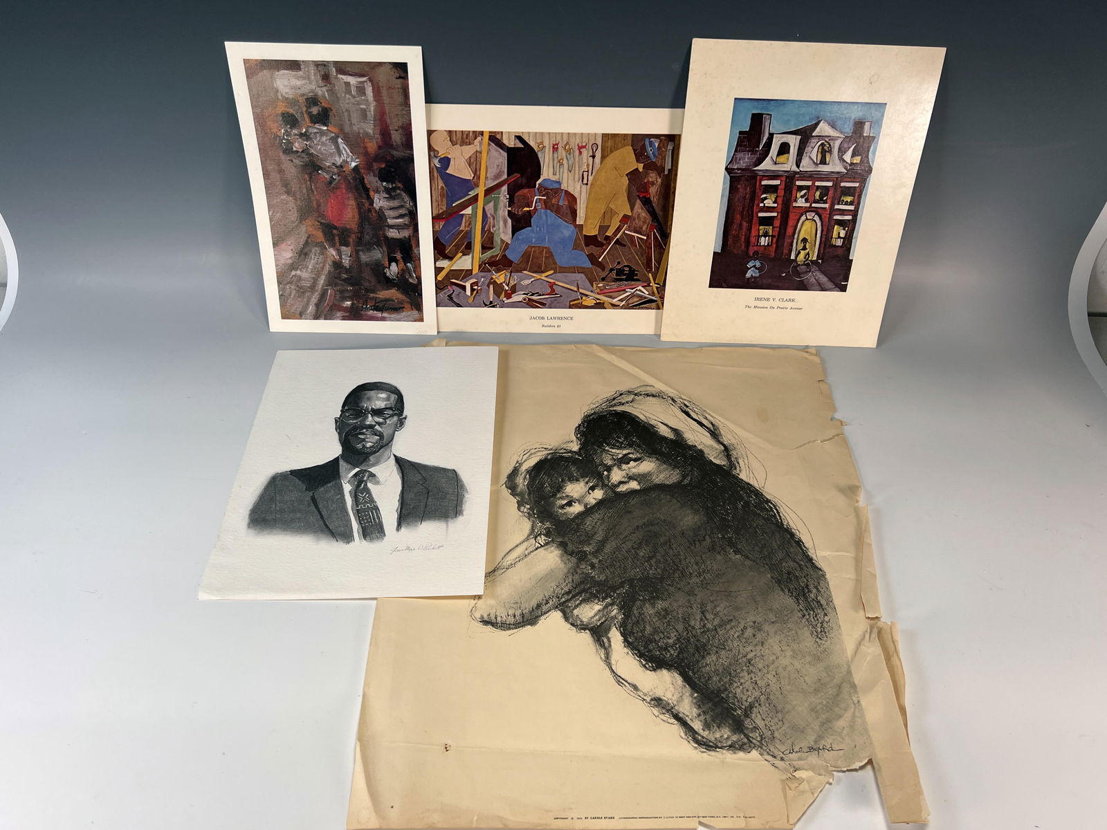 LOT OF AFRICAN AMERICAN ARTWORK (1 of 9)